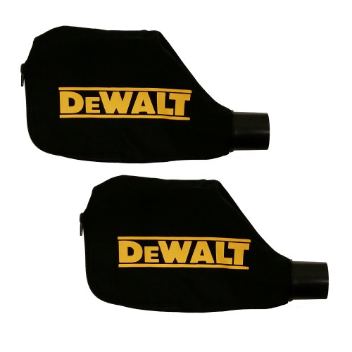 2 DeWalt N126162 OEM Miter Saw Dust Bag DW715 DW713 DW716 DW716XPS DWS782 DWS780 