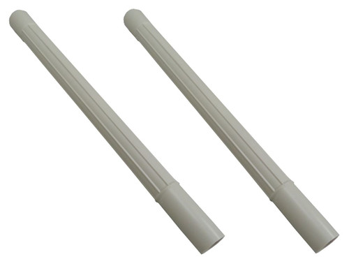 (2) Vacuum Cleaner White Wands to fit Kirby, Electrolux, Shop Vac 1 1/4"