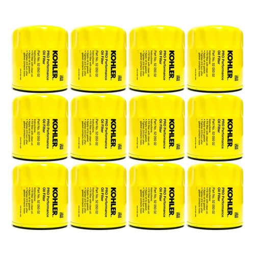 (12 Pack) Kohler Engine Oil Filter - 52 050 02-S