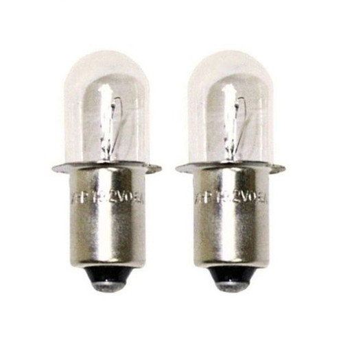 (2) 19.2v Volt Flashlight Replacement Xenon Bulb for Porter Cable # 881 # 8419