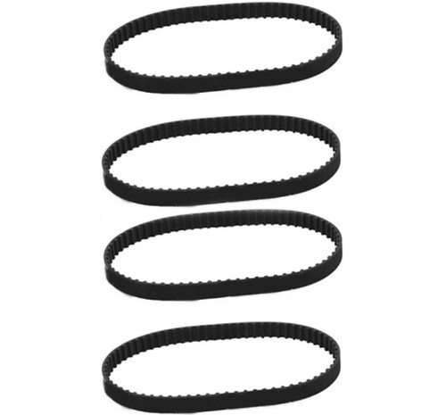 4 After Market 140XL037 Timing Belts 70 Teeth Cogged Black Rubber Toothed Belt 14 Long