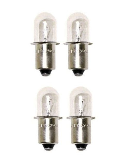 (4) 19.2 v Volt Flashlight / Worklight Replacement for Craftsman Xenon Bulb 19v