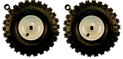 MTD Snow Blower Wheel Assembly 2 Pack 31A-32AD706 Genuine