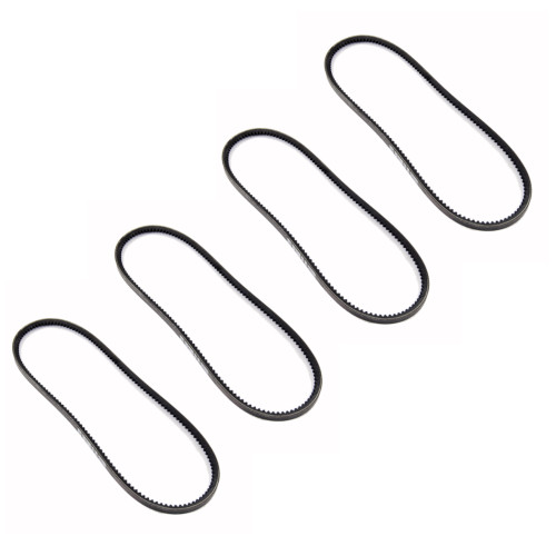 MTD 289249 Set of 4 Cogged Auger Belts OEM