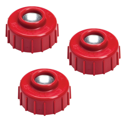 3 String Trimmer Red Left Hand Bump Knob for Homelite 308042003 ST-385 ST-38