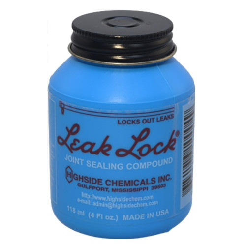 Highside Chemicals 10004 Leak Lock (4oz Brush-top Plastic Jar)