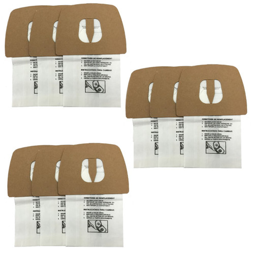 9 Dirt Devil Type F Vacuum Bags 