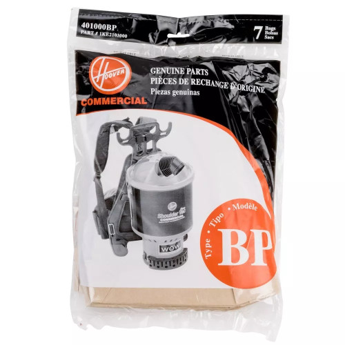 Hoover C2401 Backpack Vacuum Cleaner Replacement Bags 401000BP