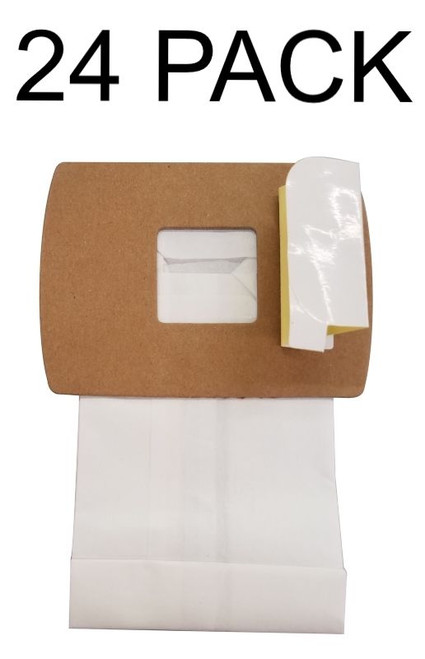 24 High Filtration Bags for Oreck Buster B Canister Housekeeper