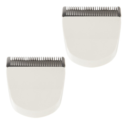 2 Wahl White Peanut Trimmer Snap On Replacement Blade #2068-300 Standard