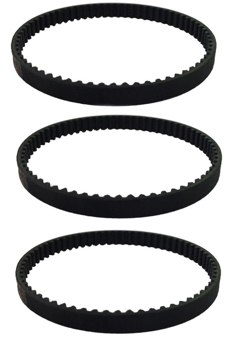 3 Vacuum Belts for Shark Navigator Lift-Away Floor Brush NV350, NV351