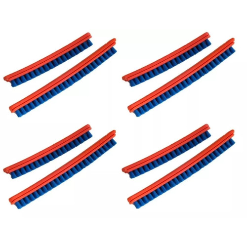 Sanitaire Commercial & Eureka Upright Roller Brush Inserts Only 8 PK Genuine Part # 52282A-4,52282-4
