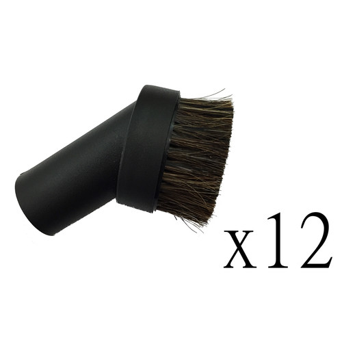 12 Vacuum Brush Dust Tool Dusting Attachment Horse Hair 1 1/4"