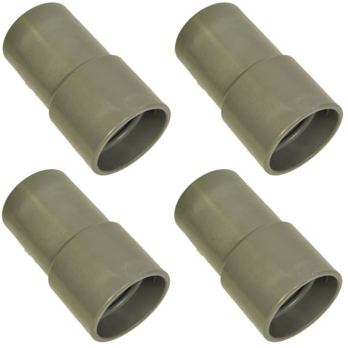 1-1/2" Threaded Swimming Pool Vacuum Hose Cuff 1.5" Replacement Hose Cuff - 4 Pack