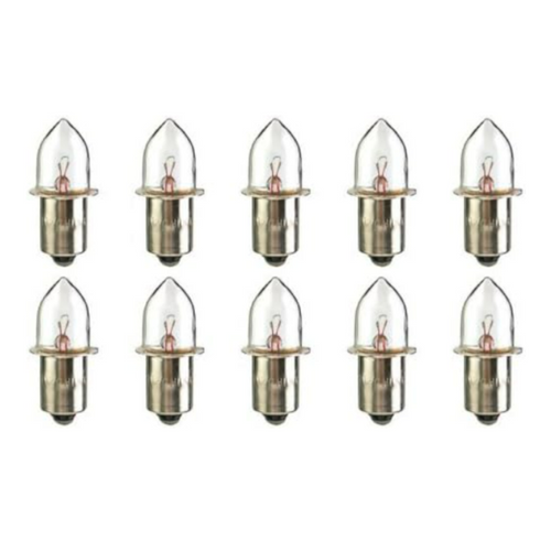 CEC Industries PR4 Bulbs, 2.33 V, 0.6291 W, P13.5s Base, B-3.5 Shape (Box of 10)