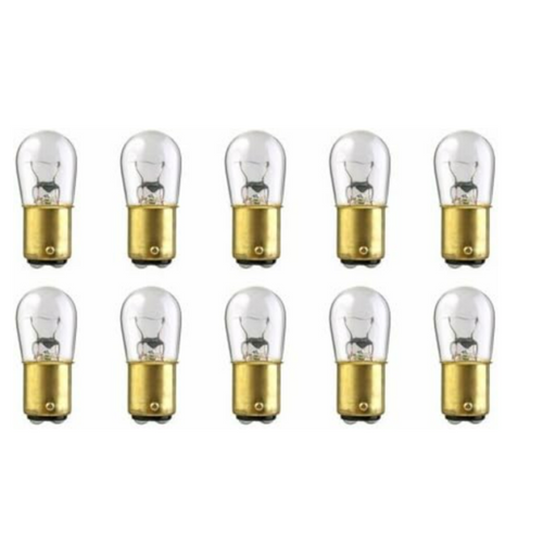 CEC Industries #1004 Bulbs, 12.8 V, 12.032 W, BA15d Base, B-6 shape (Box of 10)