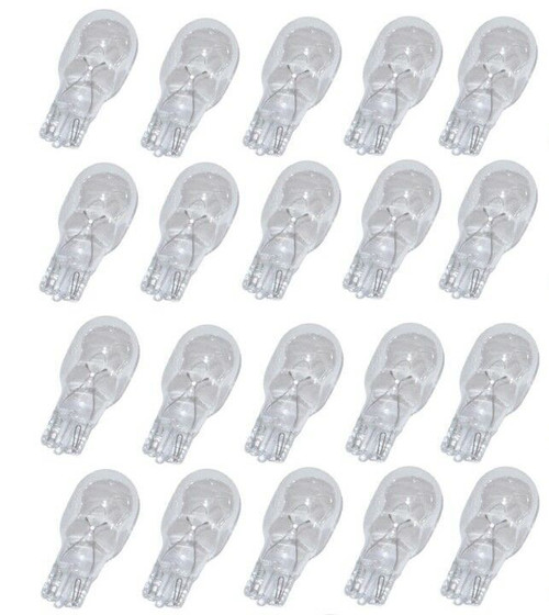 4 Watt Clear Wedge Landscape Bulb for Malibu 4104-9004-99 - 20 Pack