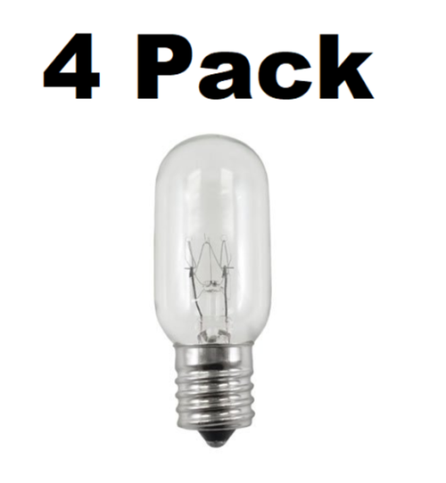 25-Watt Replacement Light Bulb for Jerdon Lighted Mirrors JPT25W 4 Pack