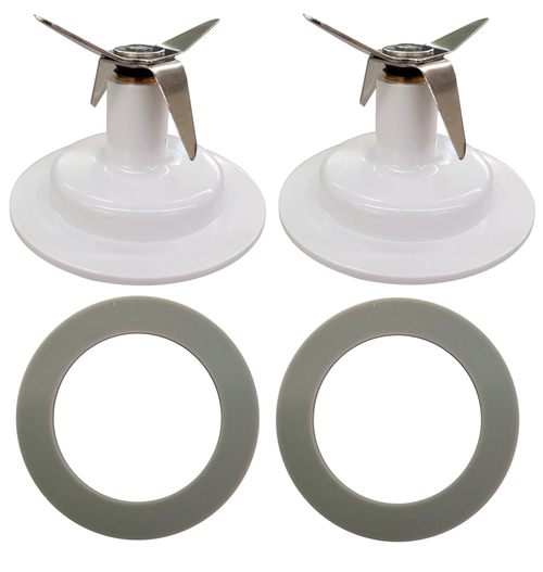 2 Hamilton Beach Blender Blades and 2 Gaskets