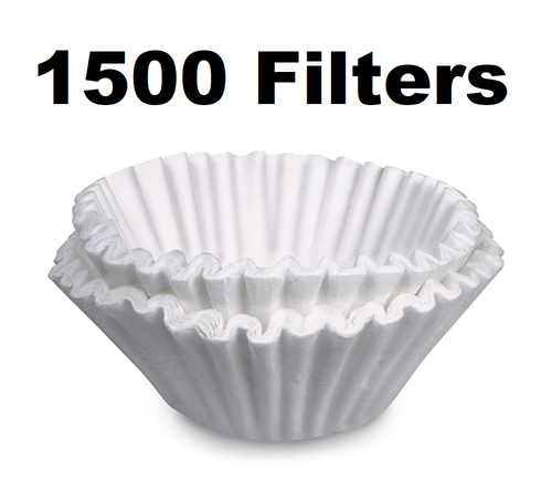 13" x 5" 1.5 Gallon Coffee Filter for Bunn 20138.1000 1500 Case
