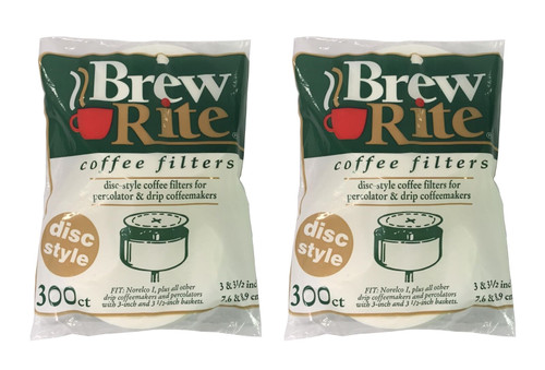 3.5" Disc Coffee Filters for Melitta 628354 600 Pack
