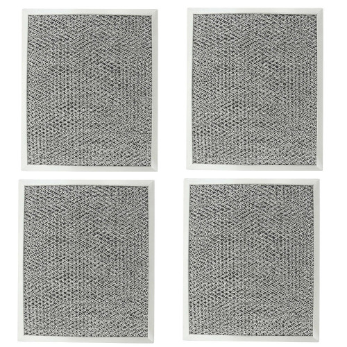 4 Compatible GE WB02X10700 Replacement Combo Carbon Grease Range Hood Filter