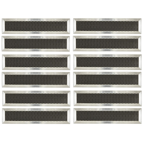 12 Charcoal Filter for GE Kit JX81D JX81A, JX81 Hood Vent Microwave Over Range
