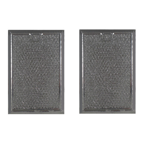 2 Microwave Hood Grease Filter Compatible WB06X10654 AP3883320 PS1018833 G-5012