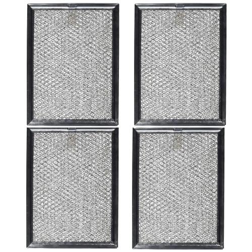 4 Grease Filter for Frigidaire Oven Microwave 5303319568 5 7/8 x 7 7/8 x 3/32