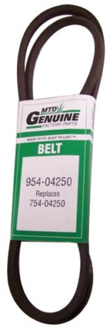 Genuine MTD 954-04250 Belt - V A Sec x 63