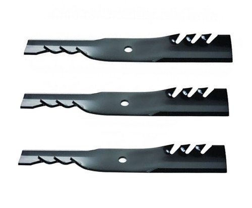 3 Gator Blades Round Hole 16.25 L x 2.5 W Mower Blades Mulching
