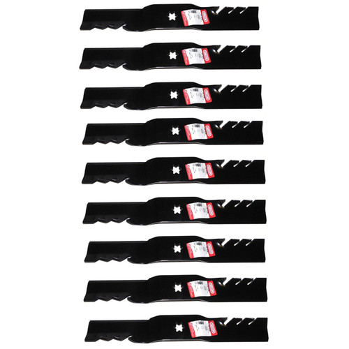 (9) 91-938 Oregon Blades Compatible With Cub Cadet 742-04053, 742-04053A, 742-04053B, 742-04053C, 742-04123, 941-04053C