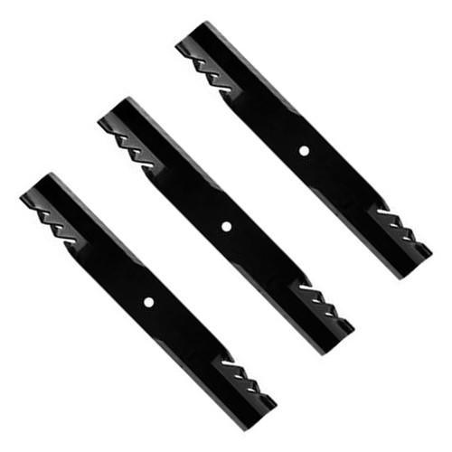 3 Oregon 396-730 G6 Gator Blades Recent Mdl John Deere 60" Cut M128485 M131958