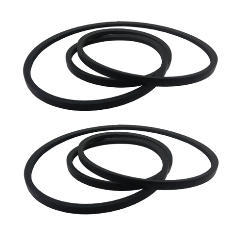 2 Belts for John Deere M86996 M40223 GX21986