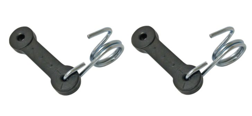 2 AYP 160793 Mulch Plate Plug Rubber Strap Latch with Spring Clip