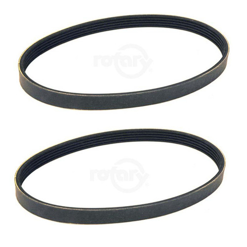 2 Belt for John Deere TCU16026 Hydraulic Pump 737 757 777