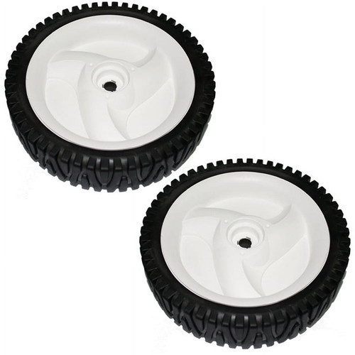 (2) 8 x 1.75 Inches Lawn Mower Wheels Front Drive