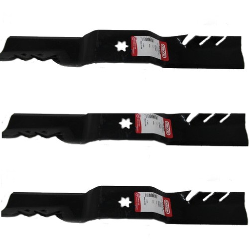 3 Mulching Blades for Cub Cadet Mowers I1050 RZT50 LT1050