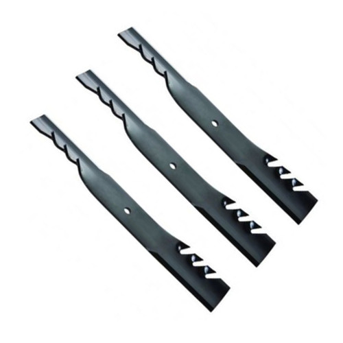 3 Mulching Blades for John Deere 318, 212, 140, 210, 317, 214, 316