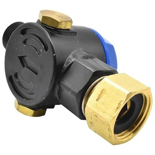 Interstate Pneumatics PW7204 Pressure Washer Water Inlet Filter 3/4" NH Female x 1/2" MNPT Blue