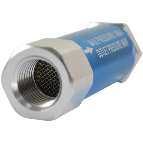Interstate Pneumatics WR1110 1/4" NPT In-Line 90 PSI Fixed Preset Regulator