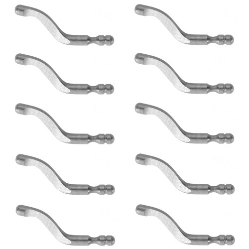 Shaviv B10S Deburring Blade – Fits B Series Handles, For Steel, Aluminum & Plastic, Pack of 10