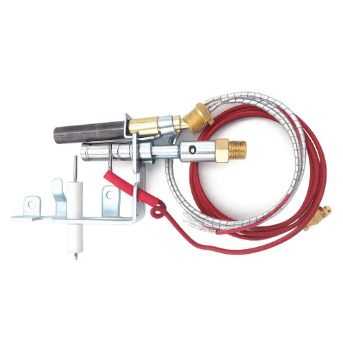 Gas Pilot Assembly Replaces Majestic 14D0477, PE8404C, SRV14D0477