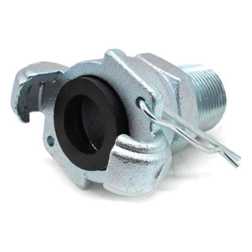 Interstate Pneumatics CU-851 3/4 Male NPT Straight Through Jack Hammer Coupler