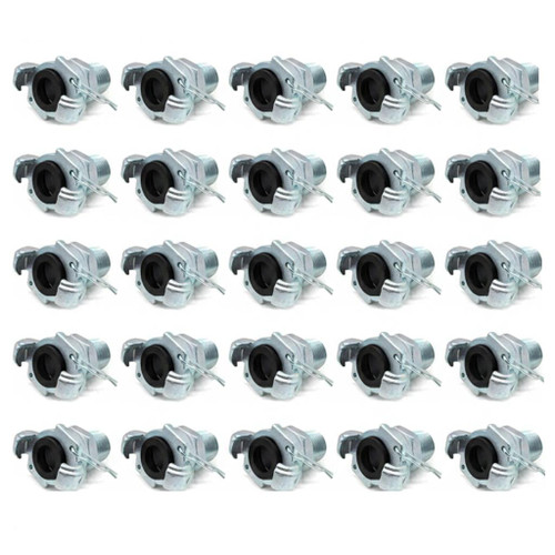 25 Interstate Pneumatics CU-851 3/4 Male NPT Straight Through Jack Hammer Coupler