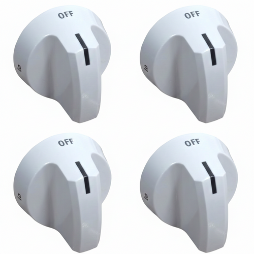 4 Range Burner Knobs Replace Frigidaire 316543906