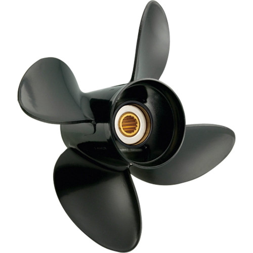 Solas 3413-138-15 Amita 4 Offshore Aluminum 4-Blade Propeller - RH, 13.75" Diameter x 15" Pitch x 15-Spline