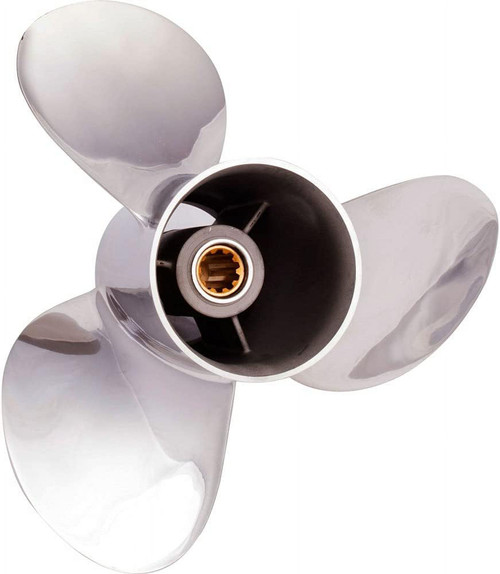 Solas 3231-101-13 Stainless Steel 3-Blade Propeller - RH, 10.13" Diameter x 13" Pitch