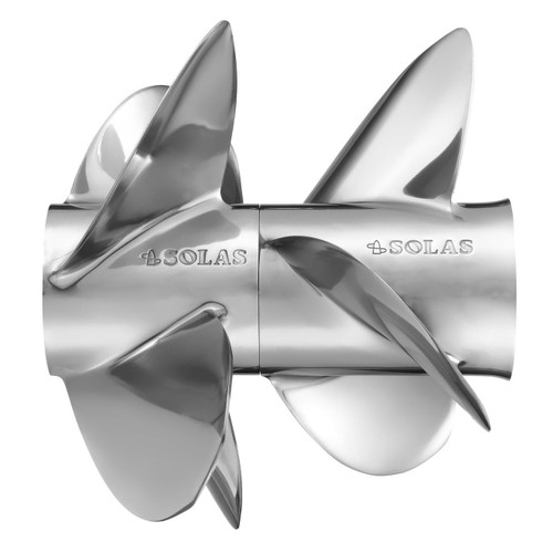 Solas 1651-140-26 Mercruiser Bravo III Propeller, Stainless Steel, 26 in. Pitch, Rear (B3R)