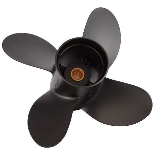 Solas 2113-093-09 Amita 4 Aluminum 4-Blade Propeller - RH, 9.25" Diameter x 9" Pitch x 13-Spline